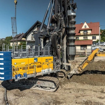 Advanced geotechnical works on railway line no. 104 Chabówka–Nowy Sącz are nearing completion